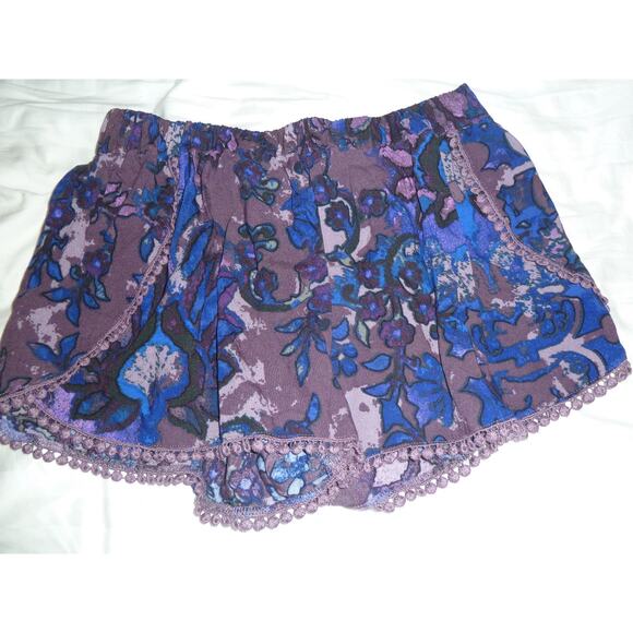 Mossimo Pants - Juniors Mossimo Purple/Blue Shorts Sz S/P EUC